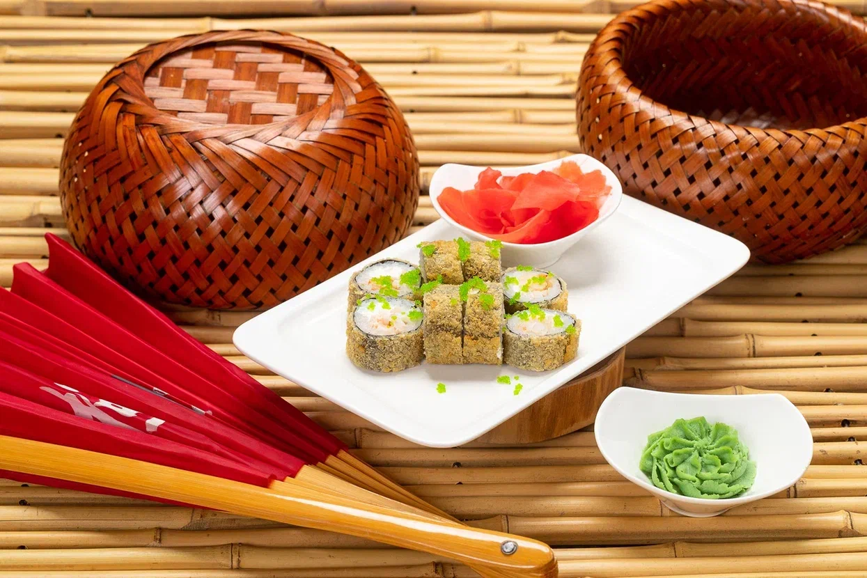 Интерьер суши-бара Осака